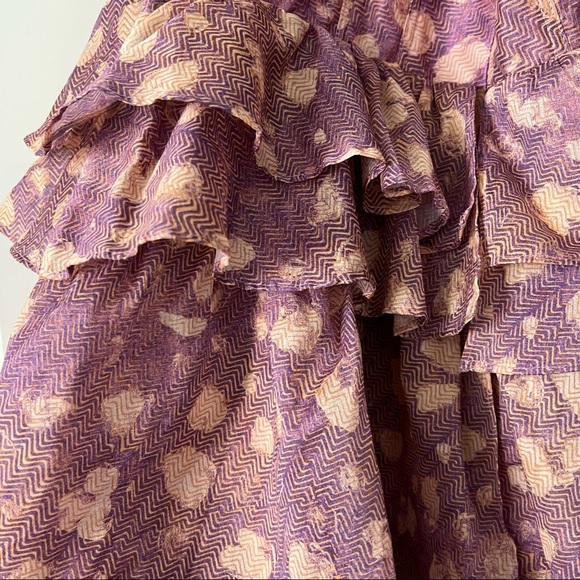 Celina Dress in Lavender Handprint Dot - Picture 10 of 11